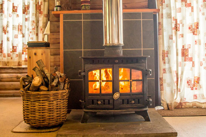 Cottage wood burning stove