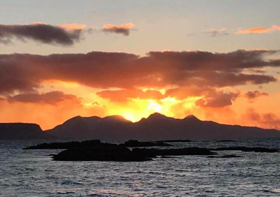 Fire on Rhum