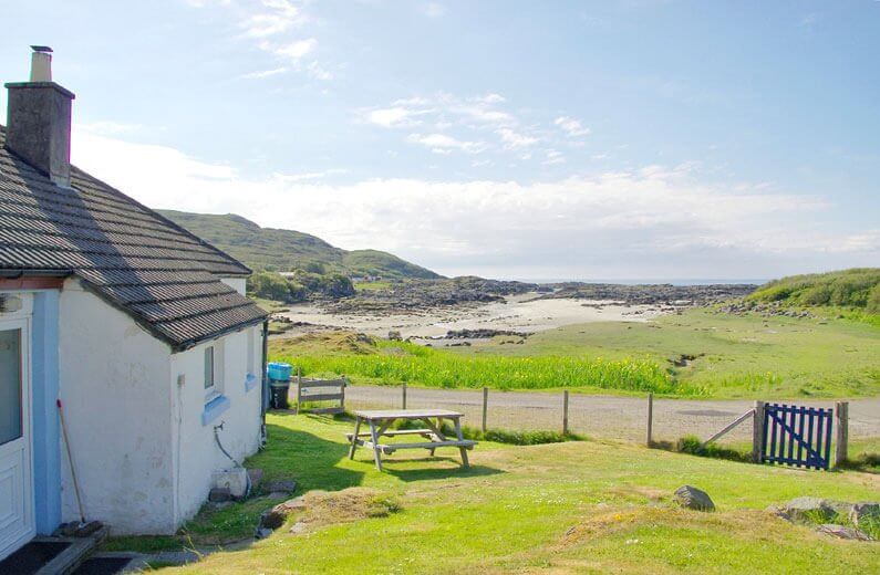 The Bungalow - Open fire cottages West Coast of Scotland